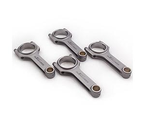 maXpeedingrods 4 Pezzi Bielle H-fascio Connecting Rods Forgiato per VW per Golf per Passat per TT S3 A3 A4 A6 144mm