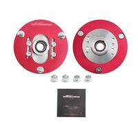 maXpeedingrods Bracci di controllo della campanatura posteriore + piastra di campanatura anteriore per BMW E36 E46 M3 Z3 Z4 1998-2005