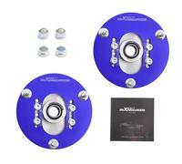 maXpeedingrods Camber Plates, Front Coilover Top Upper Mounts for E46 3 Series 1998-2005 - Blue