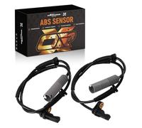 maXpeedingrods Confezione da 2 sensori ABS per asse anteriore per BMW Serie 1 E81 E87 E88 E82 3 E46 E90 E91 E92 E93 316i 318i 320i 316d 318d 320d 2002-2013 Sensore ABS davanti 34526762465 0986594519