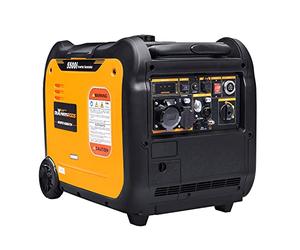 maXpeedingrods Generatore di corrente inverter 5500 W benzina 4 tempi con USB e prese 230 V super silenzioso e leggero come dispositivo di emergenza per camper, frigorifero, edilizia e cantiere