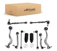 maXpeedingrods Kit braccio oscillante anteriore da 12 pezzi con barra stabilizzatrice e testina tirante per BMW Serie 5 E60 Berlina e Serie 5 Touring E61 (2003-2010) 31126774826 32106776946