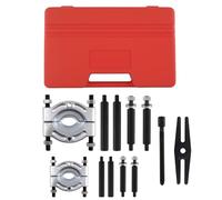 maXpeedingrods Set di estrattori per cuscinetti, campo di serraggio 30-45 | Estrattore per ruota polare, set di lame di separazione, barra trasversale per lavori di rimozione