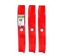 MAXPOWER 561153 Set di Lame per pacciamatura per Tosaerba Exmark da 48", sostituisce OEM n. 103-6391 e 50-1936