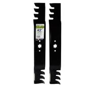 Maxpower 561532XB - Set di pacciamatura Commerciale a 2 Lame per Tosaerba MTD da 42", Cub Cadet, Troy-Bilt, sostituisce OEM n. 942-0616, 742-0616, 942-04126