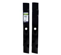 Maxpower 561811B - Set di 2 Lame 3-N-1 per Molti Tosaerba John Deere da 106,7 cm, sostituisce OEM # GX22151, GY20850, 50-3231