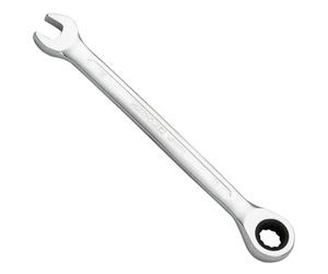 MaxPower Chiave Combinata a Cricchetto da 10 mm, Chiave ad Ingranaggi di Livello Industriale con Cricchetto a 12 Punti e 72 Denti, Acciaio Cr-V Trattato Termicamente con Cromatura