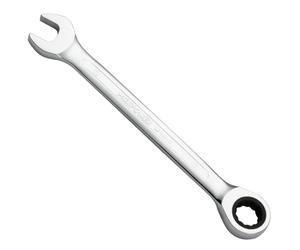 MaxPower Chiave Combinata a Cricchetto da 13 mm, Chiave ad Ingranaggi di Livello Industriale con Cricchetto a 12 Punti e 72 Denti, Acciaio Cr-V Trattato Termicamente con Cromatura
