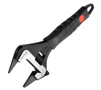 MAXPOWER Chiave regolabile a ganascia sottile da 15,2 cm, chiave a bocca larga extra sottile, doppia scala con sistema metrico e SAE, impugnatura morbida