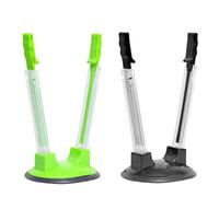 MAXQUU 2 pezzi porta sacchetti di plastica pieghevole retrattile, porta sacchetti di immagazzinaggio, comodo supporto fresco per sacchetti da appendere a mani libere