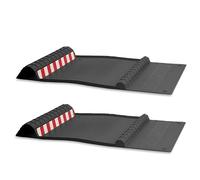 Maxsa 37358-2PK Park Right - Tappetino per parcheggio, 53,3 x 27,9 x 5,1 cm, colore: Nero