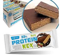 Maxsport Nutrition 30 - 33% Proteina Kex Protein Barrette, Barrette Proteiche, senza glutine (Chocolate and Nuts)