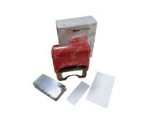 MaxStamp A2565 Timbro Autoinchiostrante In Gomma BLANK 59x23mm Cuscinetto Nero