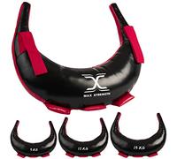 MAXSTRENGTH Max Strength - Borsa bulgara in pelle sintetica, morbida e flessibile, utilizzata come borsa per sollevamento pesi, borsa da fitness, borsa da allenamento, borsa per sollevamento pesi,