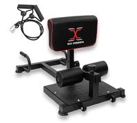 Maxstrength Sissy Squat, panca per squat, macchina per le gambe, resistente, per fitness, palestra, sport