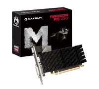 maxsun AMD R5 230 Scheda grafica per computer, 2G GDDR3, scheda video HDMI VGA DVI ITX SFF, GPU pronta a basso profilo