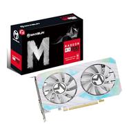 maxsun AMD Radeon RX 580 8GB 2048SP GDDR5 Computer Video Scheda Grafica GPU per PC Gaming 256-Bit DirectX 12 DVI, HDMI, DisplayPort Multi Monitor Extend (Bianco)