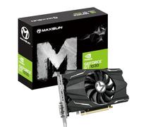 Maxsun GEFORCE GT 1030, Scheda grafica dal design mini ITX, GPU GDDR4 4 GB, HDMI, DVI-D, con sistema di raffreddamento monoventola