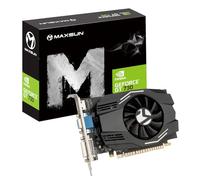 maxsun GeForce GT 730 - Scheda Video Nvidia GPU da 2 GB per computer PC Scheda Grafica GDDR3 ITX Design PCI Express DVI-I, HDMI, VGA, 4K