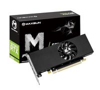 maxsun GeForce RTX 3050 6G Scheda grafica GDDR6 Video Scheda grafica GPU per Gaming PC ITX Design PCI Express 4.0, HDMI 2.1, DisplayPort 1.4a (Sottile e a basso profilo)