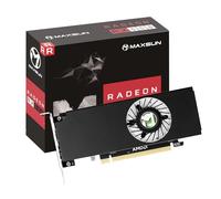 maxsun Scheda Video AMD Radeon RX 550 Basso Profilo 4GB GDDR5 sff Computer PC Gaming Video Scheda grafica GPU 128-Bit DirectX 12 PCI Express X16 3.0, HDMI, DisplayPort
