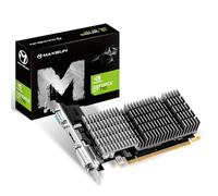 maxsun Scheda Video NVIDIA GEFORCE GT 710 1GB Scheda grafica GPU,Low Profile per HTPC Compatti e Build Low Profile Passive, Incluso Bracket Aggiuntivo I/O