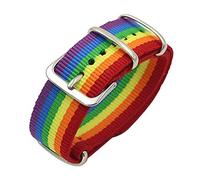 Maxter Bracciale LGBT Accessori Gay Pride e Cinturino per Orgoglio con Bandiera Arcobaleno Colori