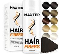 Maxter FIBRE CAPELLI Castano Scuro - Polvere Volumizzante Capelli per Nascondere la Caduta dei Capelli e la Calvizie - Fibre Cotone per Capelli - Polvere per Capelli Uomo e Donna - Hair Fiber