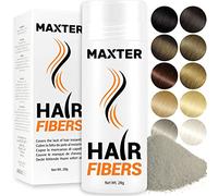 Maxter FIBRE CAPELLI Grigio - Polvere Volumizzante Capelli per Nascondere la Caduta dei Capelli e la Calvizie - Fibre Cotone per Capelli - Polvere per Capelli Uomo e Donna - Hair Fiber