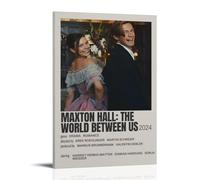 Maxton Film Hall - Poster decorativo da parete con motivo TV romantico, stile retrò, stampa artistica su tela, stampa artistica da parete con musica e film, decorazione per soggiorno e camera da letto