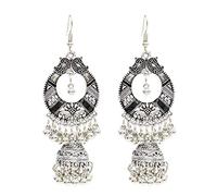 Maxtonser 1 paio di orecchini pendenti a forma di campane tradizionali etnici a goccia, gioielli per donne e ragazze da indossare tutti i giorni