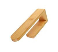 Maxtonser 1 pezzo di bambù facile da usare supporto per asciugamani adesivo da parete senza danni Bagno Storage per asciugamani accappatoi