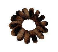 Maxtonser 1 Pezzo Stampa Animale Elastico Per Capelli Cravatta Tessuto Peluche Non Danneggiante Fascia Per Capelli Classica Copricapo Nero Caffè Verde Colore Opzionale