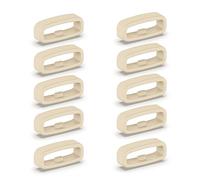 Maxtonser 10 anelli di ricambio in silicone, 18 mm/20 mm/22 mm, per smartwatch