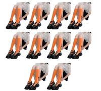 Maxtonser 10 paia di calzini traspiranti in velluto medio polpaccio design elastico tinta unita colori pastello pratici per l'uso quotidiano