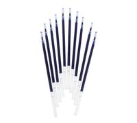 Maxtonser 10 Pezzi 0.38Mm 0.5Mm Ricarica Penna A Sfera Inchiostro Gel Nero Blu Rosso Forniture Di Cancelleria,Blue