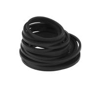 Maxtonser 20pcs Universal 2mm Width Square Rubber Belt 40-65mm/75-100mm/110-145mm Mix Cassette Tape Machine Belts, Black,Tape Machine Belts