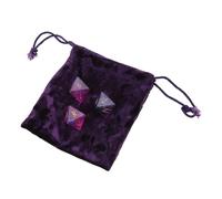 Maxtonser 3 pezzi 8 lati resina assortiti poliedrico set divinazione gioco