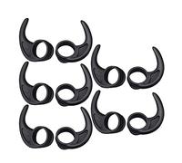 Maxtonser 5 paia di ganci in silicone per auricolari sportivi, alette W-ings adattatori auricolari per cuffie in-ear e canali, ganci per auricolari