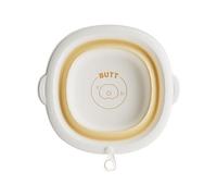 Maxtonser Bacino pieghevole per bambini, piccola vasca da bagno per neonati, portatile, leggero, da viaggio, per uso domestico, design con cartoni animati
