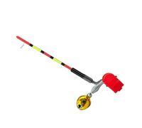 Maxtonser Bobber da Pesca in plastica con Luce | forte serraggio con morsetti sicuri migliora la stabilità per varie condizioni e bagliori notturni
