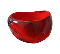 Maxtonser Bracciale rigido in acrilico con motivo geometrico, esagerato, accessorio per dichiarazione, struttura acrilica, adatto per donne