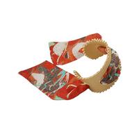 Maxtonser Braccialetto in seta colorata con cavità aperta, regolabile, gioiello da polso per feste e appuntamenti, accessorio per donne