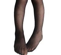 Maxtonser Calze A Rete per Bambini, Stile Estivo Collant Neri per Ragazze, Stock A Rete