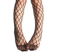 Maxtonser Calze a rete per Bambini Stile estivo Nero Collant
