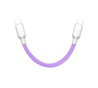 Maxtonser Cavo dati da USB C a USB C in silicone per ricarica rapida, supporta 240 W con ampia compatibilità per telefoni e tablet