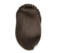 Maxtonser Cerchietto per capelli con parrucca, extension per capelli casual, per fotografie, elegante, capelli lisci