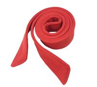 Maxtonser Cintura in vita da donna in lana spazzolata peluche decorare lunghezza cappotto regolabile corsetto cintura in vita su entrambi i lati rosso