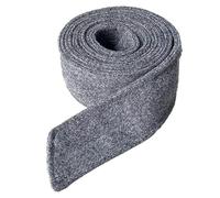 Maxtonser Cintura in vita da donna in lana spazzolata peluche decorare lunghezza cappotto regolabile corsetto cintura in vita su entrambi i lati grigio