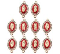 Maxtonser Ciondoli per la creazione di gioielli misti di strass pendenti per gioielli collana braccialetto